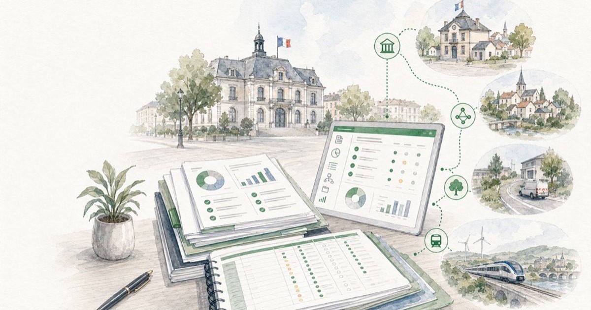 Documents budgétaires, tableau de cotation et collectivités territoriales reliées par les axes environnementaux